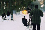 Filming on Location