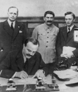 The Signing of the The Molotov-Ribbentrop Pact